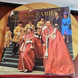The Royal Family: At Home and Abroad by Serge Lemoine - Red Cover